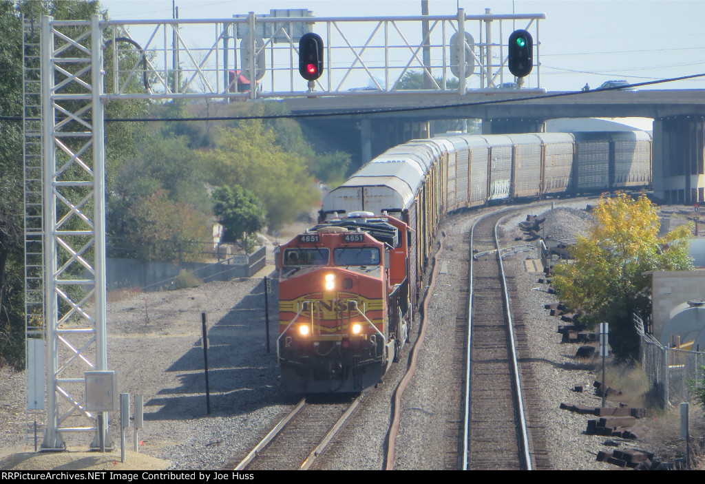 BNSF 4651 West